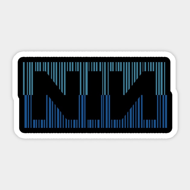 Nine Inch Nails - Color Shift Sticker by jeffective